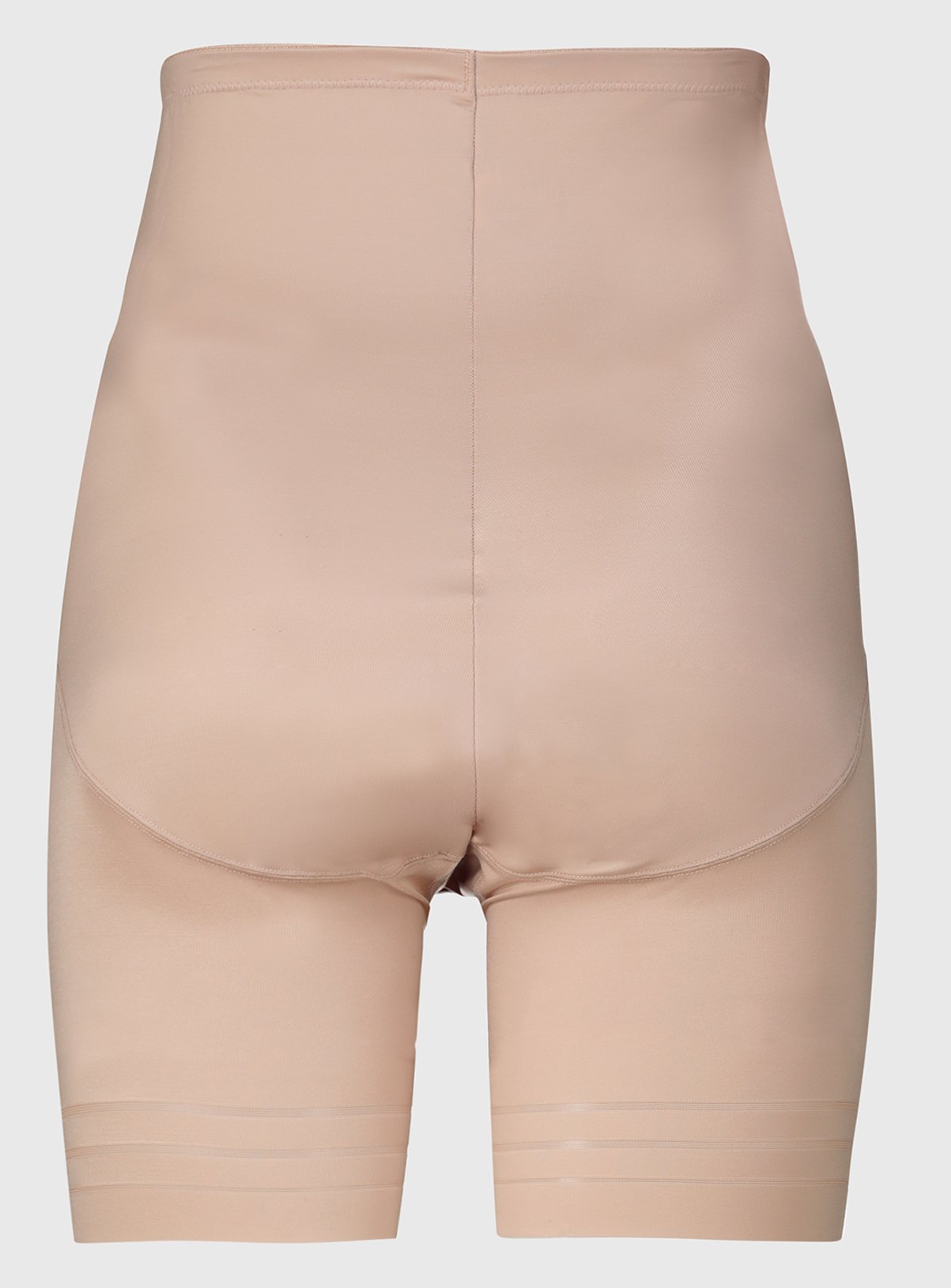 sku selvedge single layer firm control waist thigh cincher:Latte Nude:22 - Image 2 thumbnail